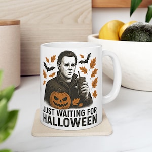 Michael Halloween Ceramic Mug, (11oz, 15oz)