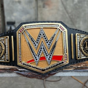 John Cena New Undisputed World Championship Title Belt, Wrestling Replica Title 2MM/4MM, John Cena Side Plates, WWE Belt, Gift & Memorabilia