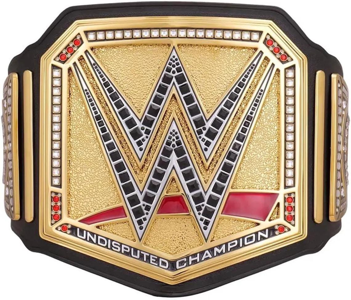 wweチャンピオンベルト　レプリカ 美品】WWE チャンピオンベルト レプリカ ビッグロゴ 公式 1/1