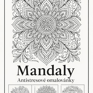 Mandala Coloring Pages (with a Twist) | Printable Anti-Stress | 23 Pages