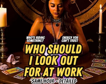 SAME HOUR Career Tarot Reading, Psychic Career Reading, Job Reading, Work Reading, Enimies Reading, Same Day Reading, Tarot Card Reading