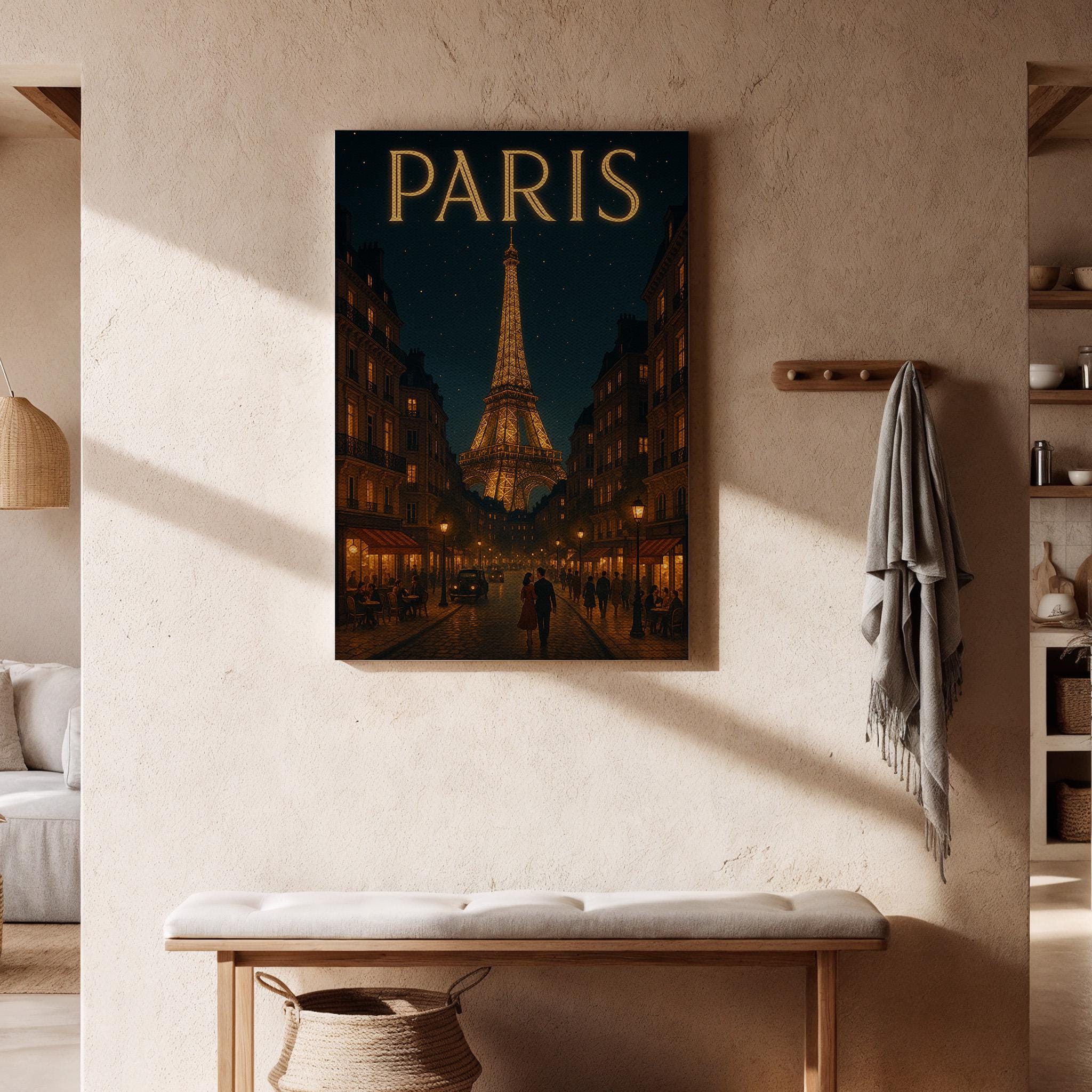 Malen Nach Zahlen 'Paris - Aussicht Auf Den Eiffelturm' Kaufen