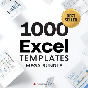 Excel 1000+ sjablonen megabundel: de enige toolkit die je ooit nodig zult hebben!
