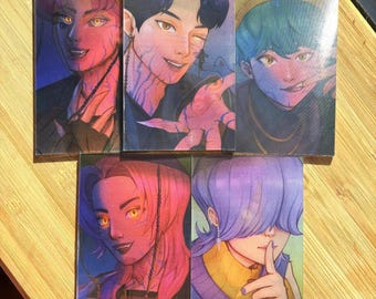 Saja Jungen Lenticular Fotokarten