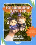 PRE-ORDER | HR Gay Hockey Show Plush Doll Keychain product logo