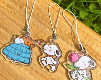 Snoopy-telefoonbedels