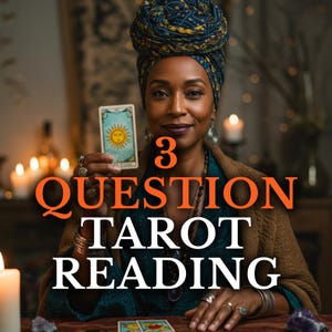 3 Question Tarot Reading, Same Hour, Tarot Cards Reading, Same Day Tarot Reading, Psychic Love Tarot Reading, Love, Career, Future Reading