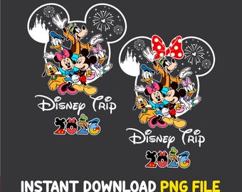 Family Trip 2026 Png, Disneyland Family Vacation 2026 Matching Png, Friend Squad Png, Vacay Mode Png, Magical Kingdom, Magical Castle Bundle