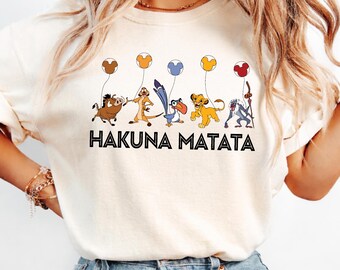 Animal Kingdom PNG Design, Hakuna Matata and Friends Let's Get Wild, Retro Magic Kingdom Wild Life,  Disney Safari Family Vacation 2026