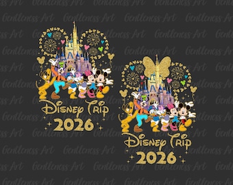 2026 Disney Family Trip Bundle PNG, Family Vacation 2026, Daisy Friend Squad, Vacay Mode, Magical Kingdom Png, Digital Download Shirt Design