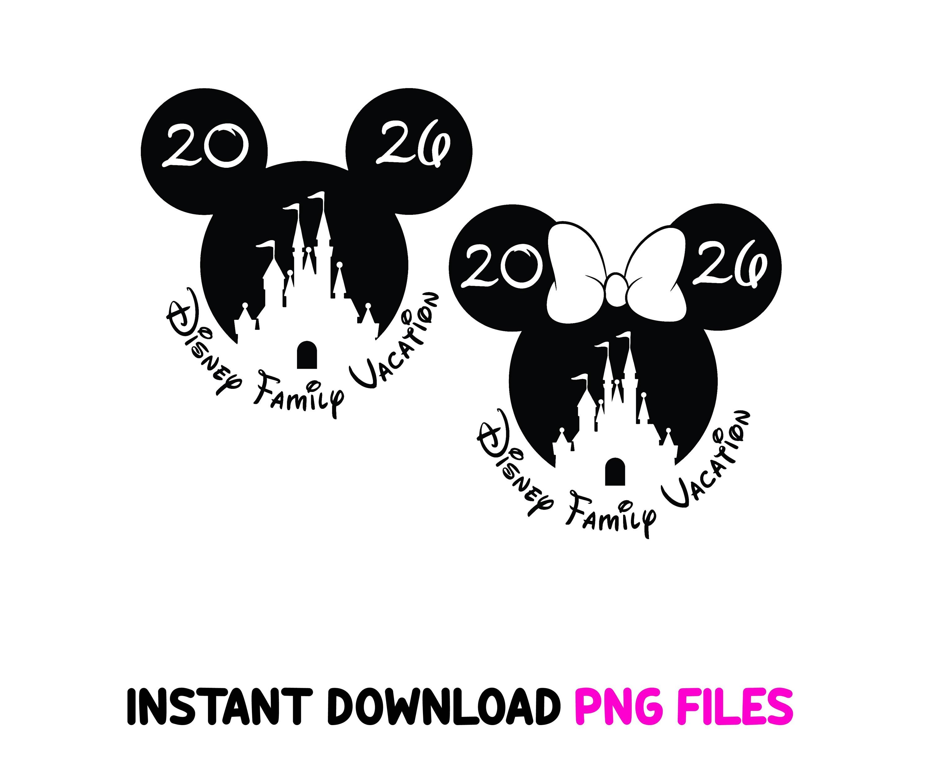 Bundle Family Vacation 2026 Svg Png, Magical Kingdom Svg, Family Trip ...
