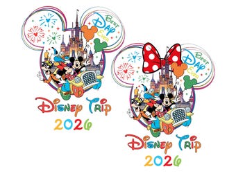 Family Trip 2026 Png Bundle, Matching Mouse and Friends Png, Magic Castle Mouse Head, Friend Squad Png, Family Vacation Png, Vacay Mode Png