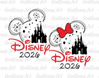 Disneyland 2026 Trip, Magic Castle Cut File, Family Vacation 2026, Disney Family Trip Shirt, Family Squad, Vaca Mode Svg, Magic Kingdom Png