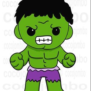 Hulk Svg, Baby Hulk SVG, Hulk Png, Hulk Clipart, Hulk Svg For Cricut, The Incredible Hulk SVG, Crazy Hulk, Silhouette, Instant Download