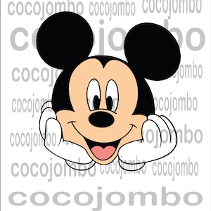 Mickey Mouse SVG  Layered Head svg Birthday tshirt svg, Tumbler Mug svg files for Cricut, SVG Files For Cricut, For Silhouette