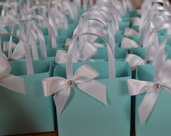Blue party favor bags for any occasion, Baby showers, Bridal, etc.