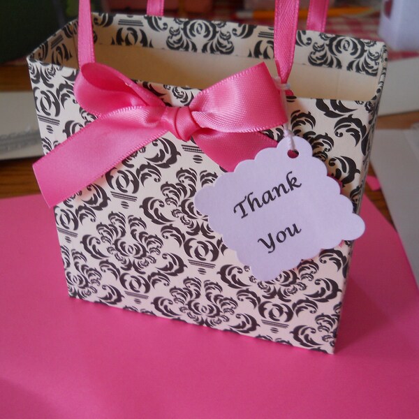 Party favor bags great for bridal parties, etc.