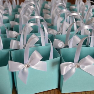 Breakfast at Tiffany&#39;s favor bag for any occasion Personalized for you