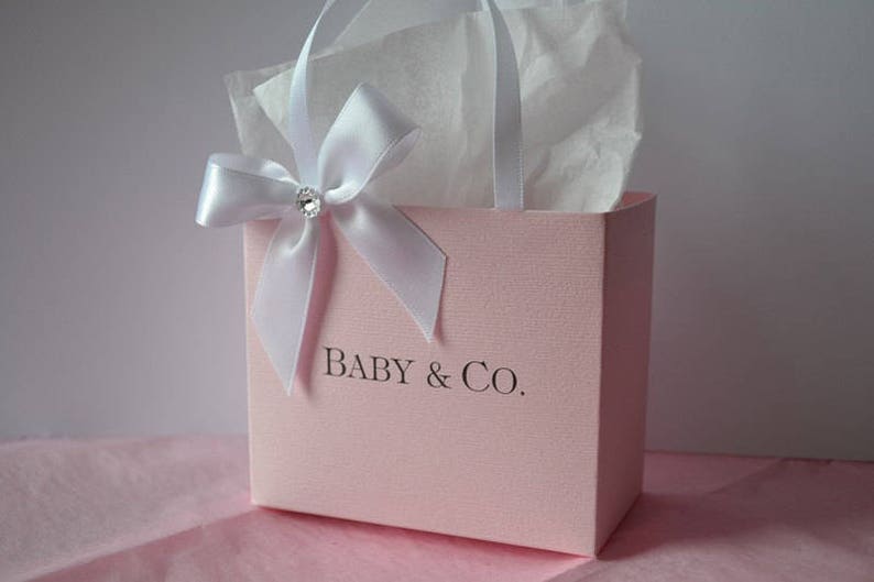 Pink Party Favor Bags Etsy