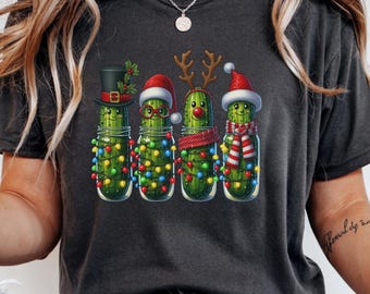 Christmas Pickle T-Shirt: Canning Season Holiday Tee
