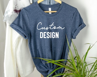 Custom Bella Canvas T-Shirt: Personalized Design, Unisex Fit