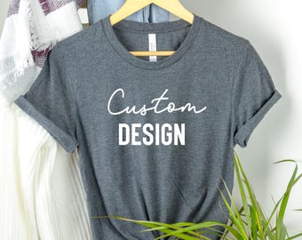 Custom Bella Canvas T-Shirt: Personalized Design, Unisex Fit