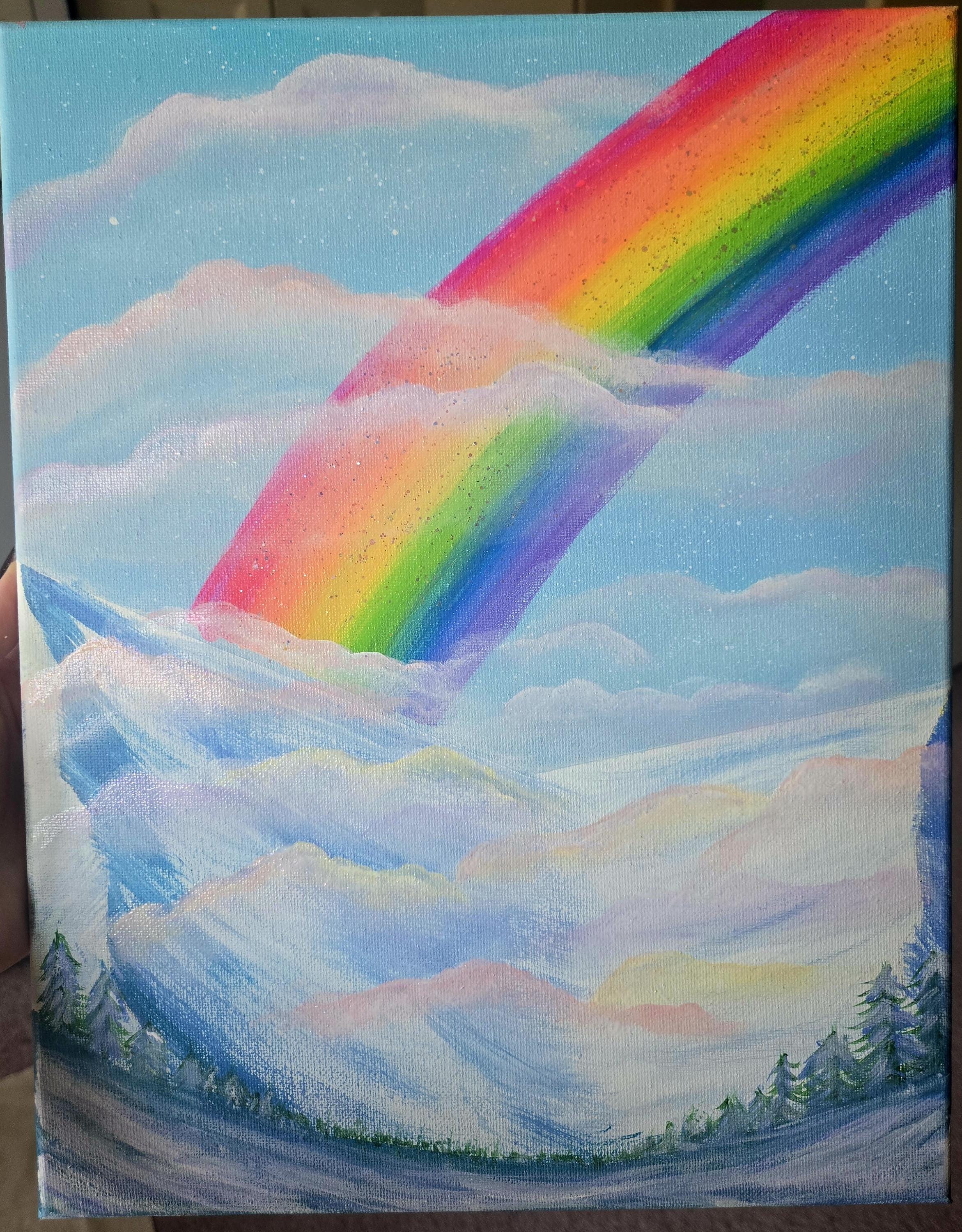 Cotton Candy Clouds