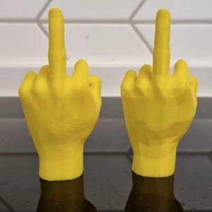Middle Finger Statue | Rude Geometric Middle Finger | F**k you hand | Prank Gifts | Funny Home Decoration | Gift for adults | Adult Gag Gift