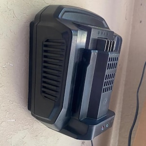 EGO Battery Charger Wall Mount | EGO Battery Charge Secure Holder | EGO Power Wall Mount | Garage & Shed Organization