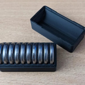 CR2032 Cell Battery Box | CR2032 Battery Holder | Coin Battery Box Storage | Battery Organizer | Battery Box | Watch Battery Replacement