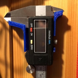 Wall Mounted Digital Calipers Holder | Digital Caliper Mount | Garage/Workshop Organization | Screw mount to wall | Tool Holder for Guys