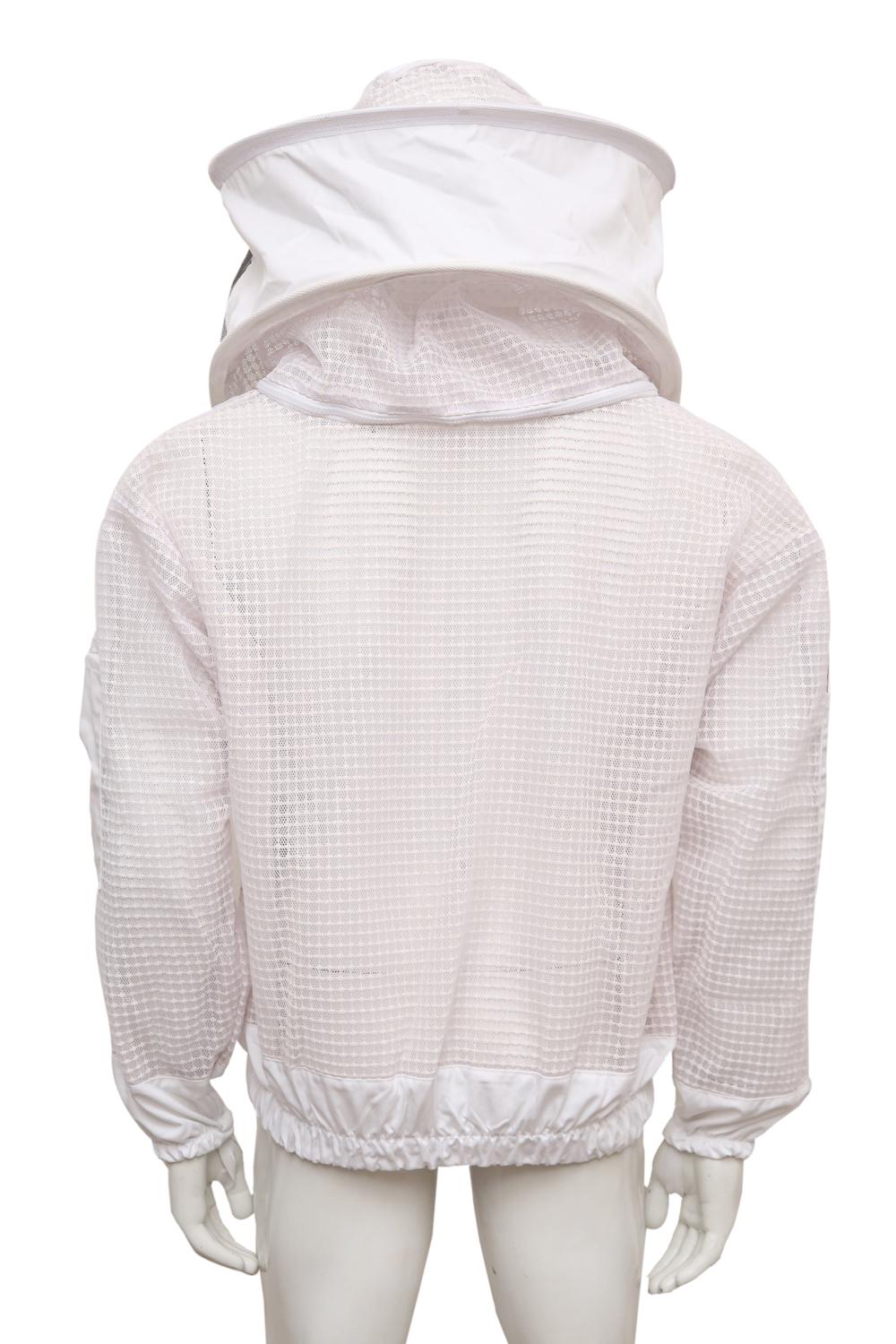 DEM7304 Premium-Imkerjacke mit Mütze – Individueller atmungsaktiver Netzschutz für Erwachsene