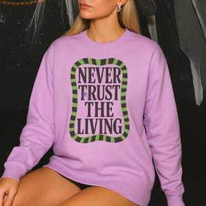 Beetlejuice Sweatshirt: Comfort Colors Halloween Movie Jumper
