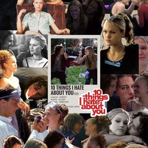 10 things I hate about you collage poster