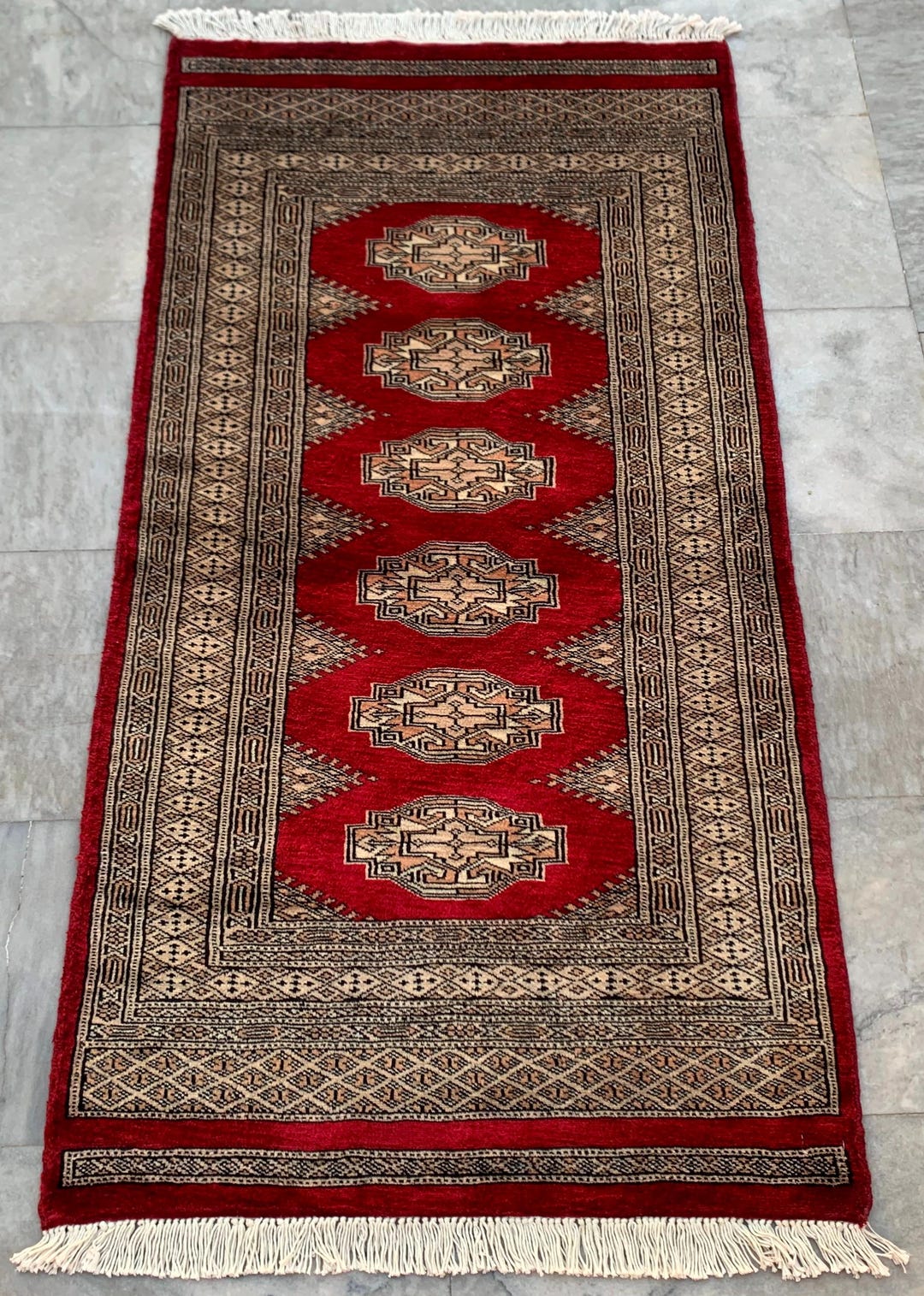 Vintage Afghan Runner Rug: 2x5 Ft Kitchen Hallway Large Runner Decor - Etsy