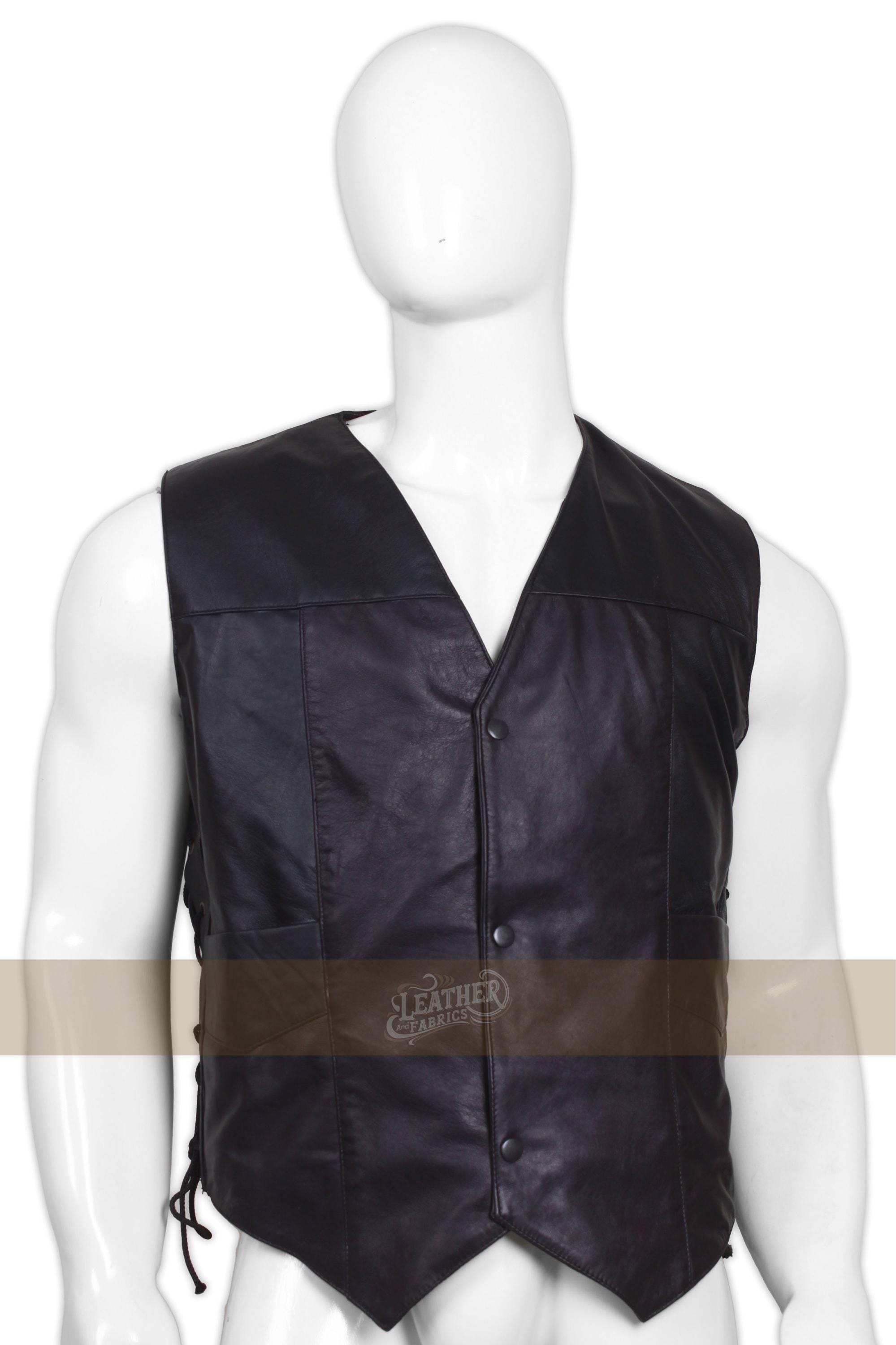The Walking Dead Inspired Leather Angel Wings Vest - Etsy