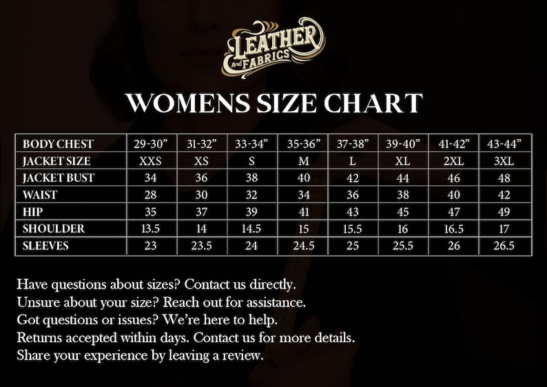 Women Us Letter Size Chart