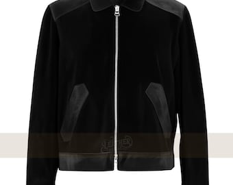 ブラッド・リアル・ピット ブラックレザージャケット - クラシック