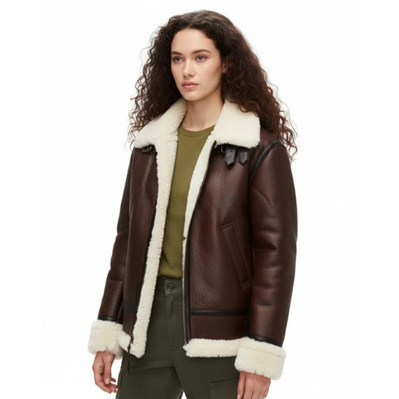 air force shearling leather jacket