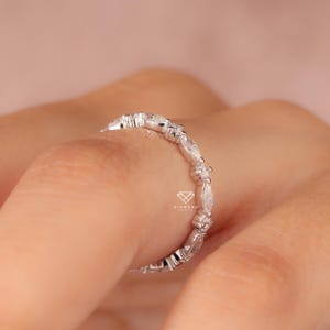 Lab Diamond Band, Bridal Anniversary Band