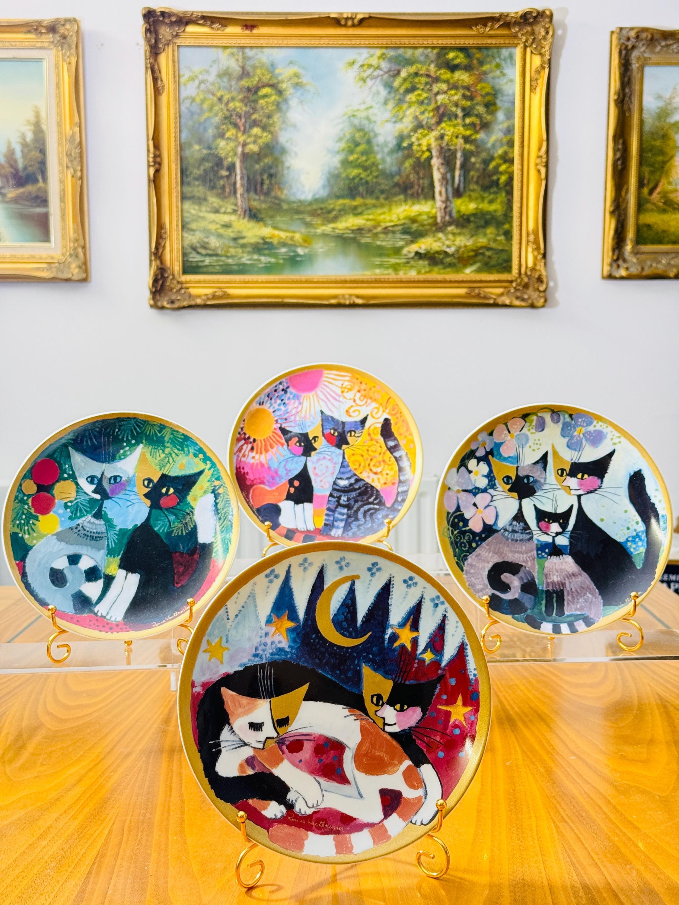 Rosina Wachtmeister Cat's Plate - Etsy