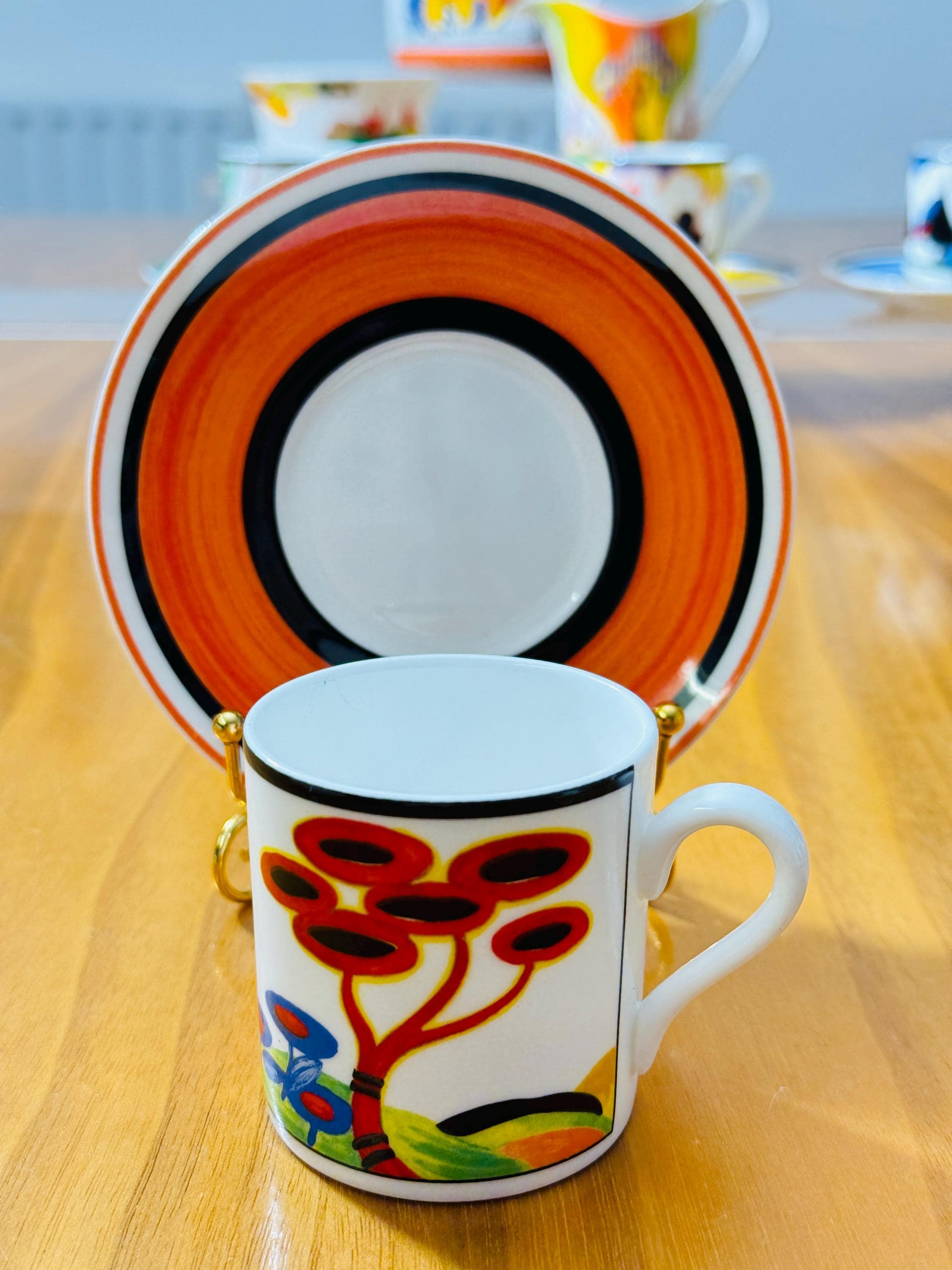 Clarice Cliff Connoisseur Collection Coffee Set – Café Chic
