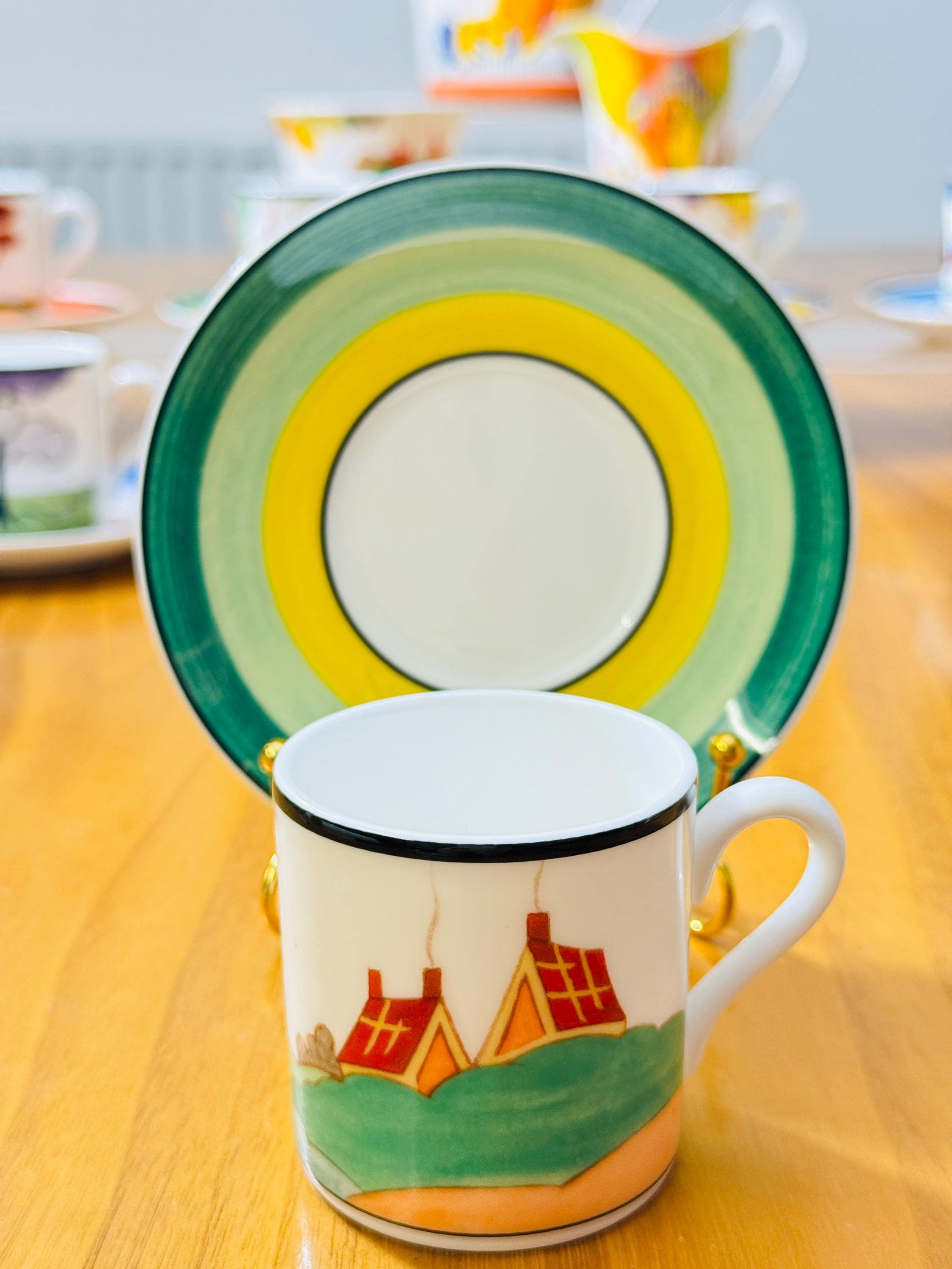 Clarice Cliff Connoisseur Collection Coffee Set – Café Chic