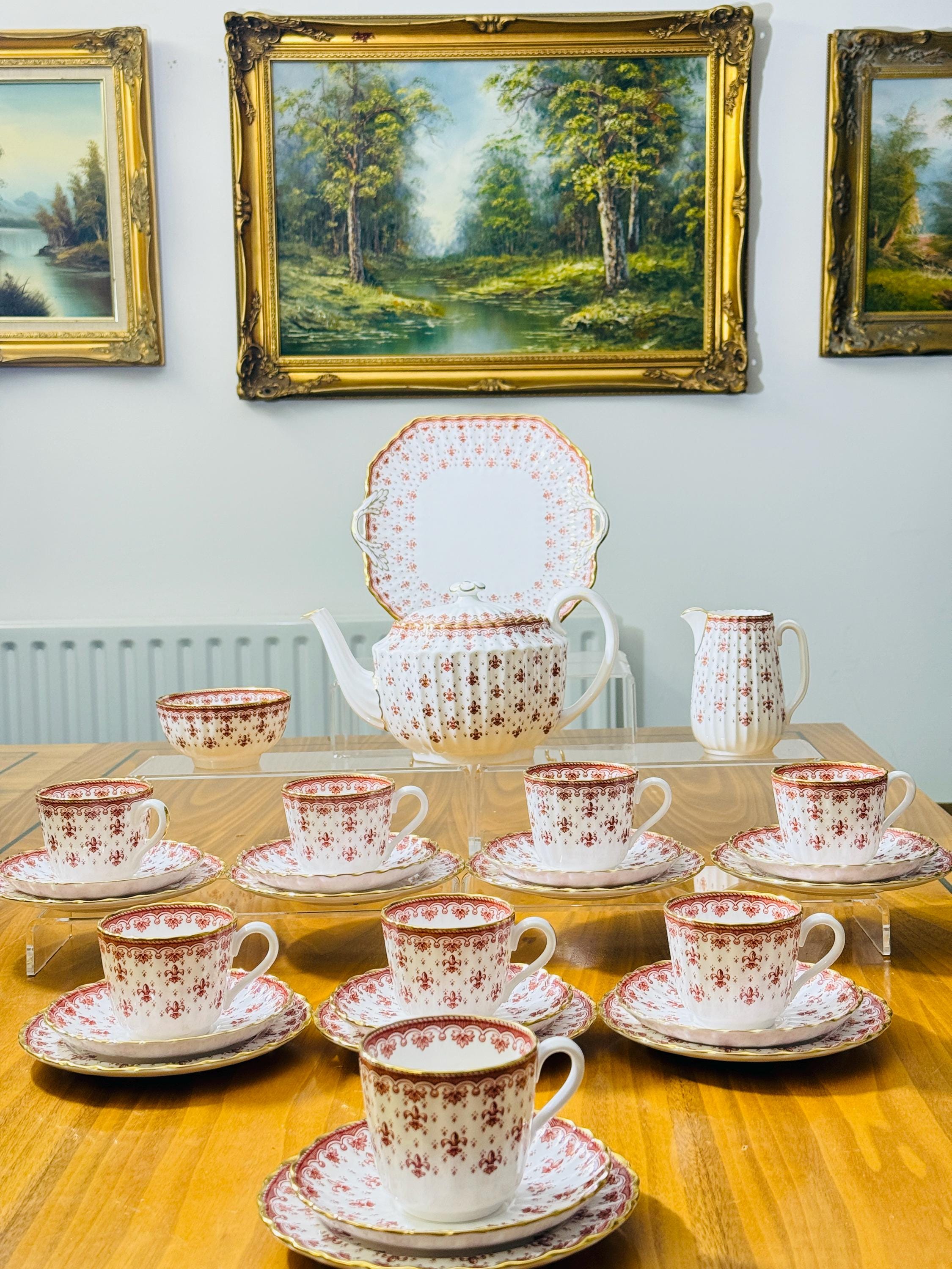 Spode Bone China Fleur De Lys - Etsy
