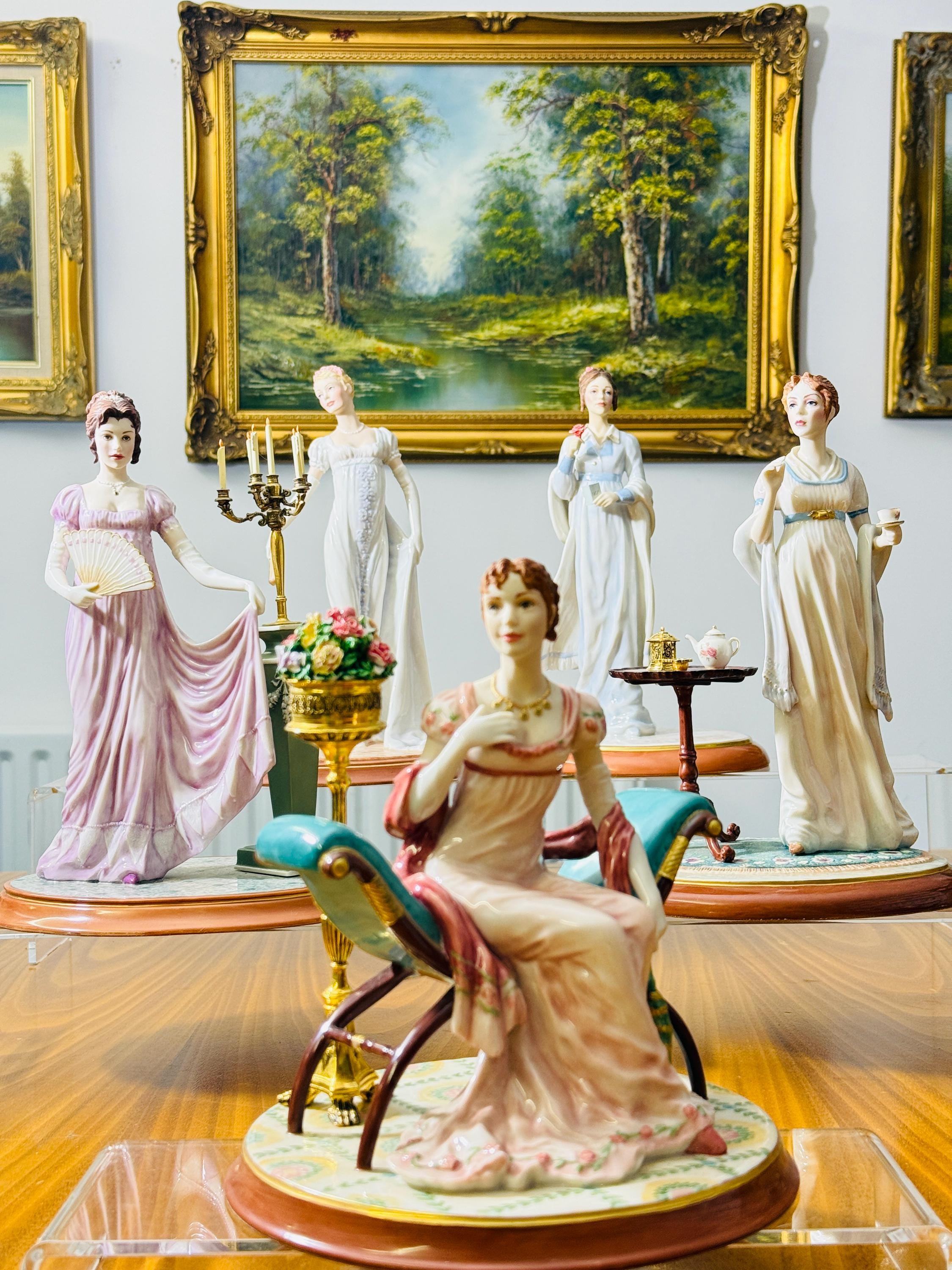 Franklin Mint Jane Austen Heroines Collection Limited Edition