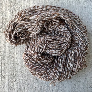 Handspun Yarn Triple Twist, DK Weight, 249.33 yards, Hand Dyed Merino Sheep Wool and Huacaya Alpaca, 3 Ply, 4.6 ounces image 3