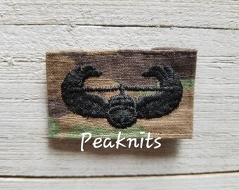 Air Assault Badge, US Army Multicam/Ocp Military Patch, Sew on/Glue, Fort Campbell, Kentucky