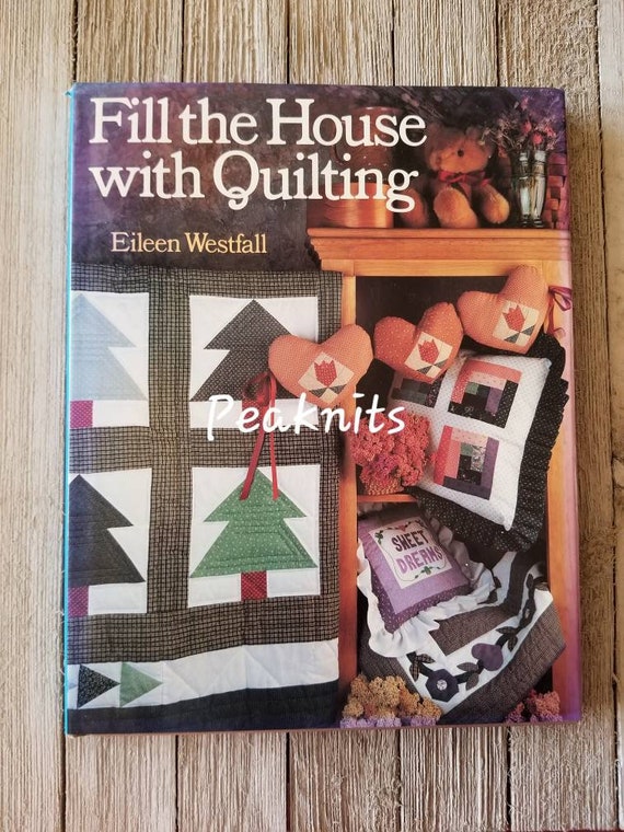 Crafting And Pattern Book Fill The House Wih Quilting Etsy