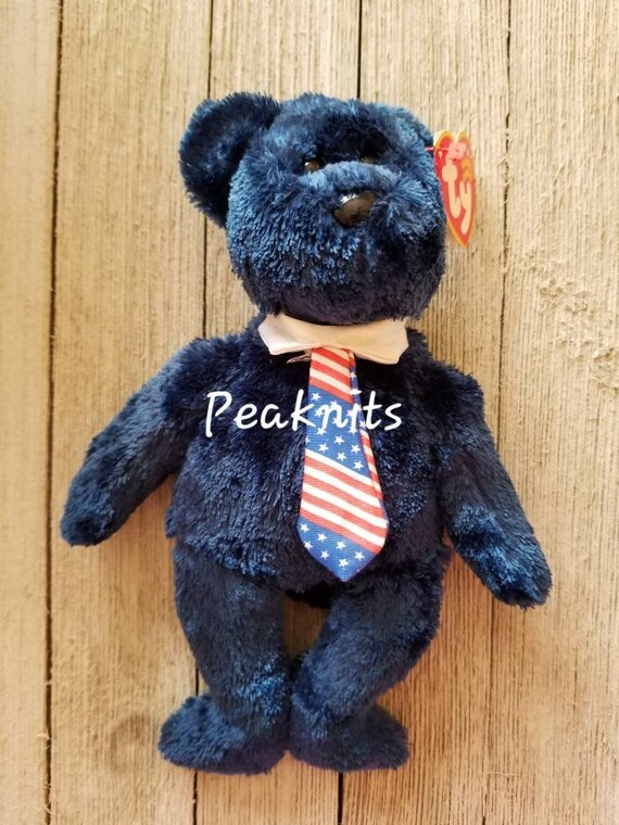 ty blue teddy bear