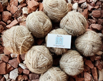 Custom Hand Spinning Service - Fleeces Processed into 2ply Worsted Weight Yarn, 3ply Navajo, or Andean Double Ply